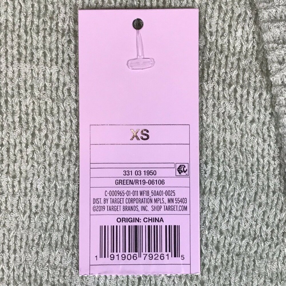 Wild Fable Womens Size XS Sweater Cardigan Open Front Knit Light Green New - Picture 5 of 11